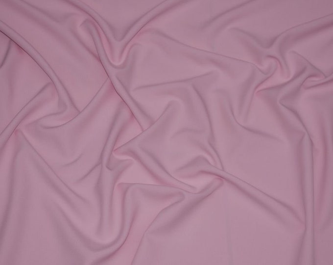 Pink Polyester poplin Fabric By The Yard 58"/60