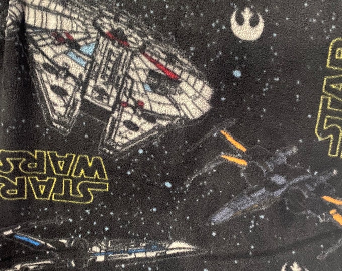 Fleece fabric space ship By The Yard 60"  Licensed Products