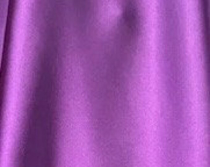 Light Plum Stretch charmuse fabric siky light weight 60" wide