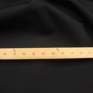 Black Canvas Waterproof outdoor fabric 60&quot; wide per yard