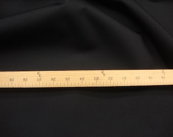 Black Canvas Waterproof outdoor fabric 60" wide per yard