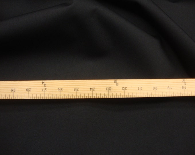 Black Canvas Waterproof outdoor fabric 60" wide per yard
