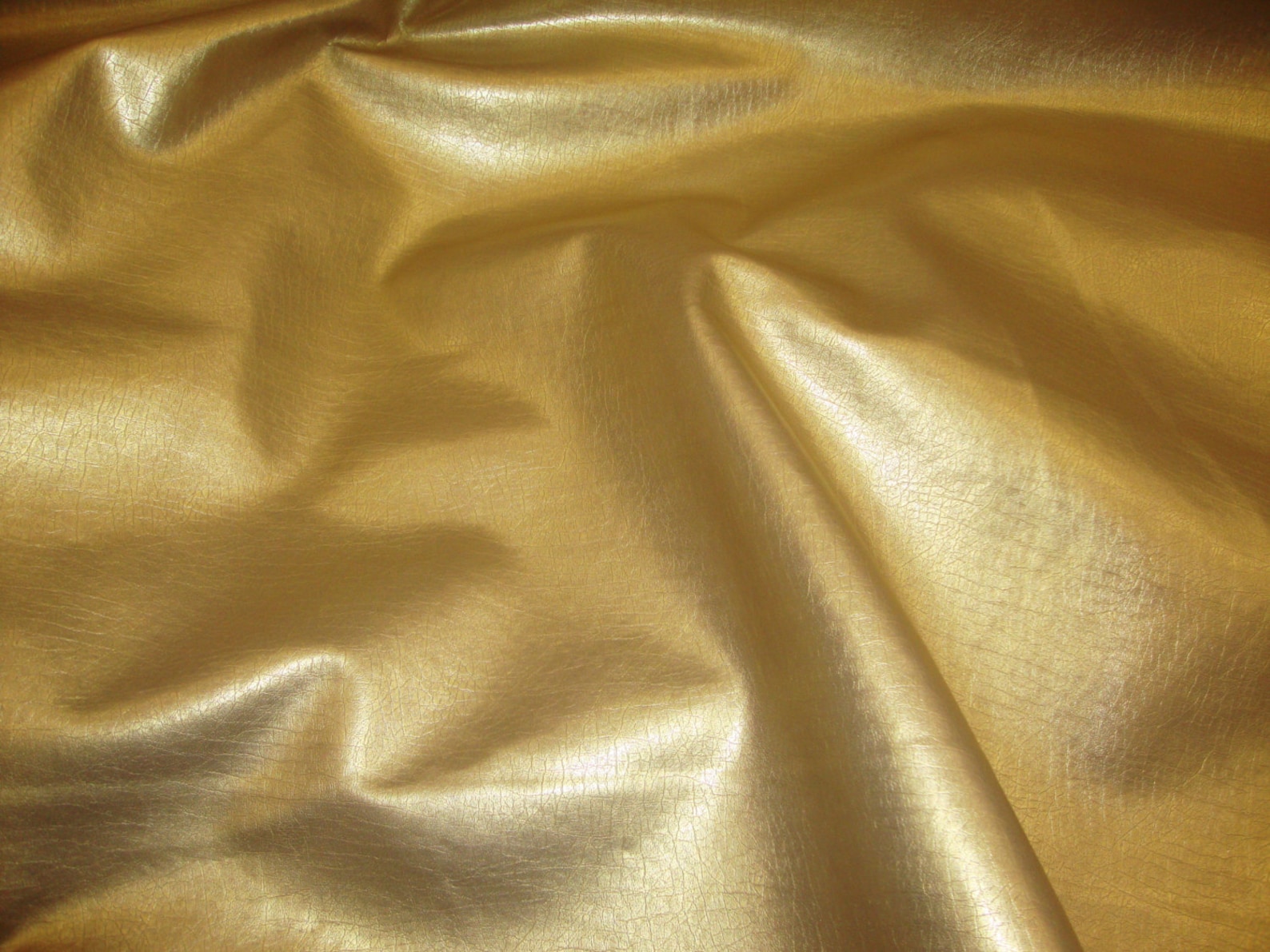 Vinyl Faux Leather Gold metallic Distressed upholstery fabric Etsy