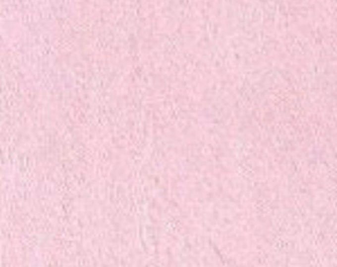 Pink Milky solid Soft cuddle fabric by THE YARD 60” wide