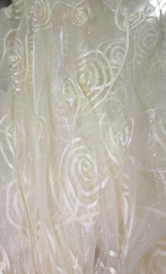 2M BABY PINK ORGANZA FABRIC 58 WIDE