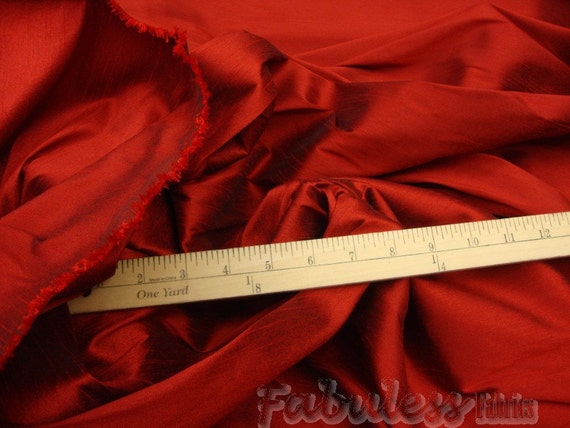 Cinnabar Red Faux Suede Fabric