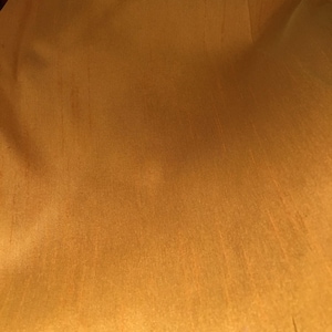 Citrus Shantung Dupioni Faux Silk two tone fabric BY THE YARD 54&quot; wide