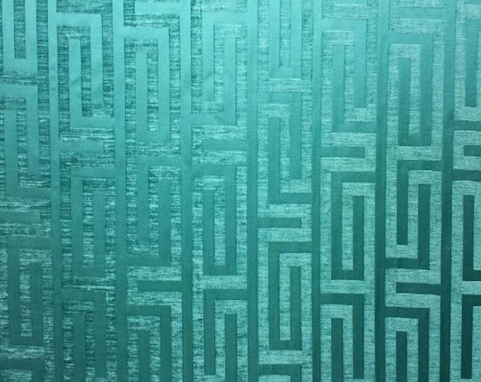 Chenille Geometric furniture Upholstery home decor drapery Fabric by the yard 54" wide