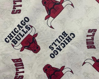 100 % Cotton Fabric - 45 " Wide - Bulls  theme #1