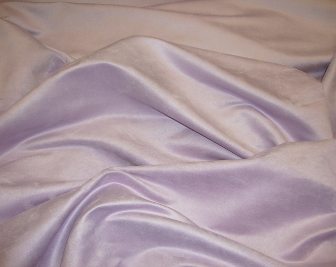 Lavender micro faux suede upholstery drapery fabric BY THE YARD 58" Wide No Stretch