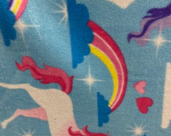 Unicorn Fleece Polar by the Yard 60