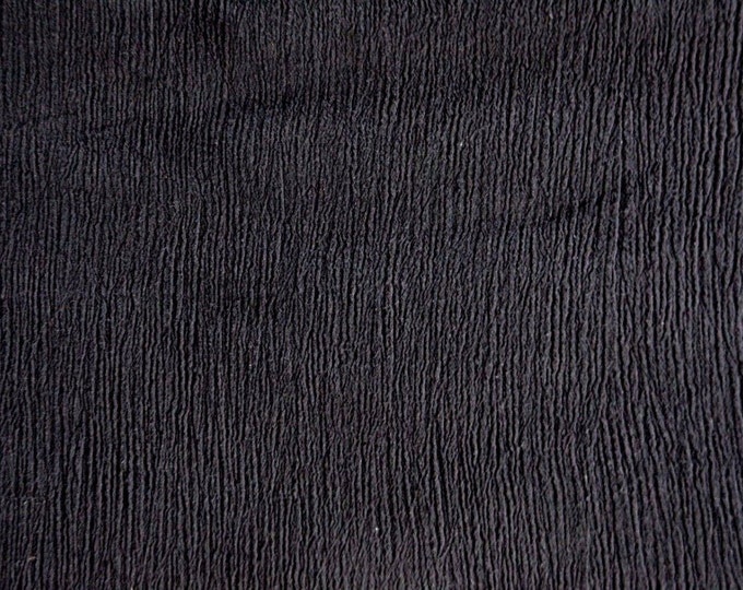 Cotton black Gauze Light Weight garment fabric yard 48" wide