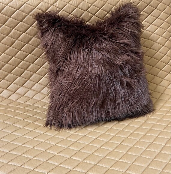 Soft Furry Shaggy Fuzzy Faux Fur Home Decor Pillows Nursery Dorm Lounge Area Ideas Available in MUTIPLE COLOR SIZES. Etsy