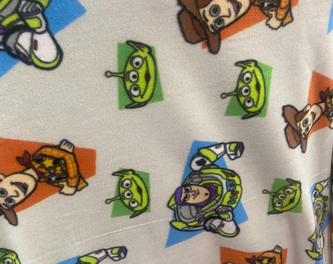 Buzz Woody theme Fleece Polar By The Yard 60"  Licensed Products