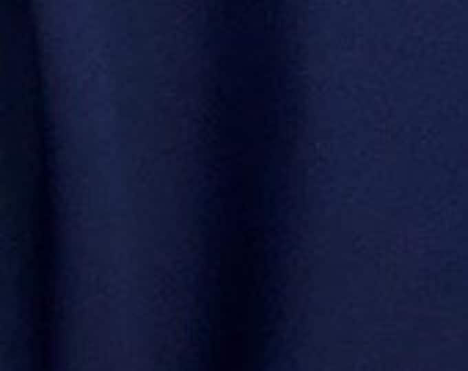 Navy blue Stretch Polyester Scuba  double Knit Fabric 60” wide