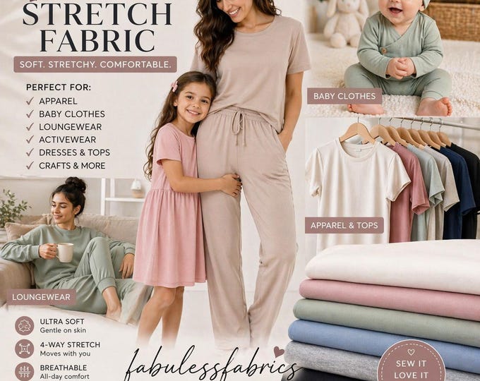 Yellow interlock 2 way stretch lining fabric, 100% polyester, 60" wide