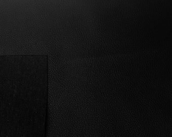 Black pebble Vinyl upholstery Leather fabric