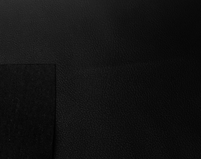 Black Mechanical pebble Vinyl upholstery Leather fabric ships ROLLED