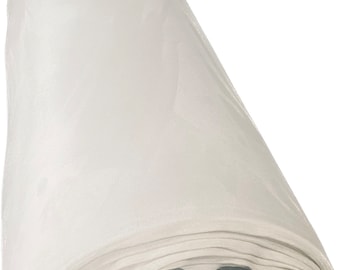 Off White Suede Headlining Foam Backed Fabric 60" Wide by the yard