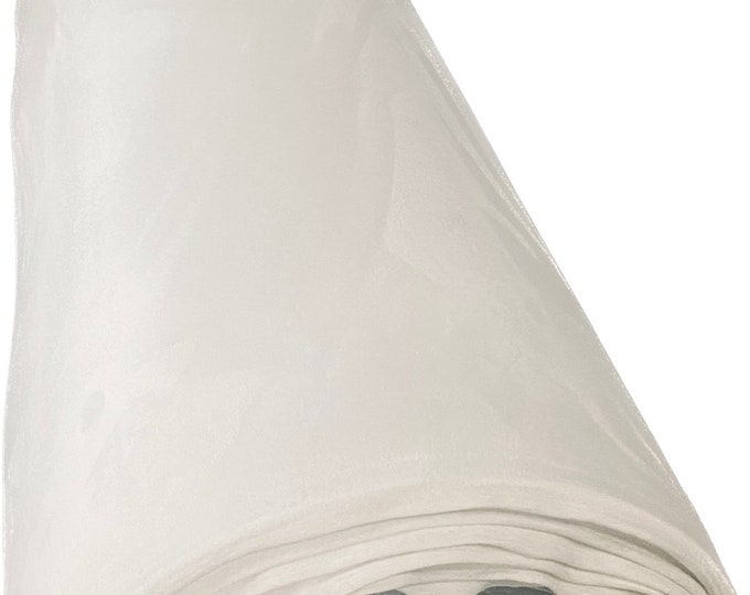 Off White Suede Headlining Foam Backed Fabric 60" Wide by the yard