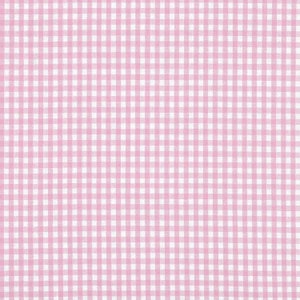 Pink Gingham Checkered 1/8” inch Fabric poly cotton 60” wide- none stretch sold By The Yard