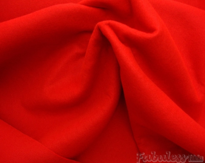 Acrylic Felt 72" wide made in USA Fabric by yard-red