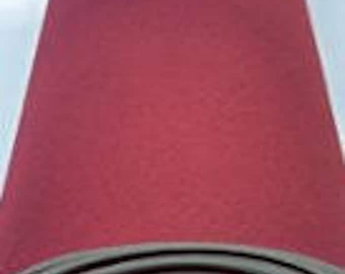 Foam Backed burgundy Auto Pro Headlining 3/16" Fabric 108" x 60" rolled