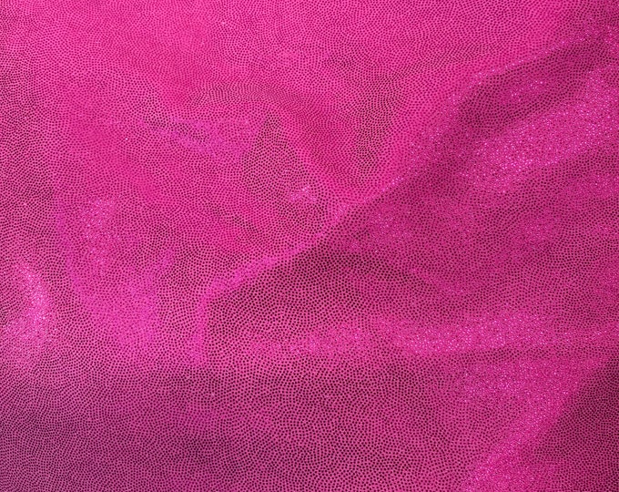 4-Way Stretch hot Pink Mystique Spandex swimsuits dance Fabric by the yard 60 " Wide