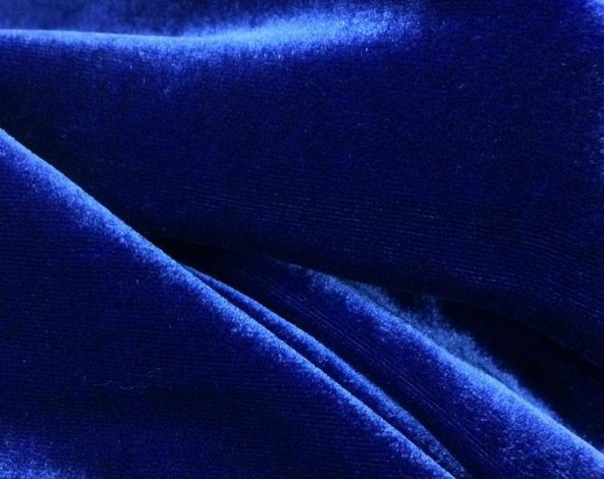 Royal Silk Velvet 54 Wide drapery bedding pillow Fabric by the yard