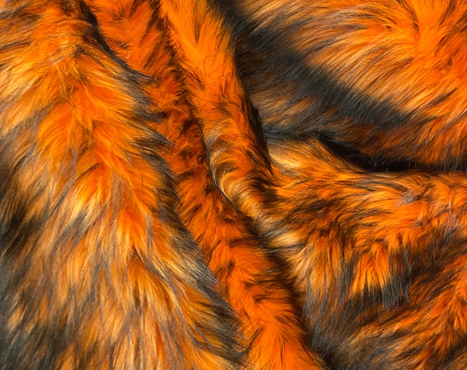 Husky faux Fur upholstery Fabric by the yard 60" wide