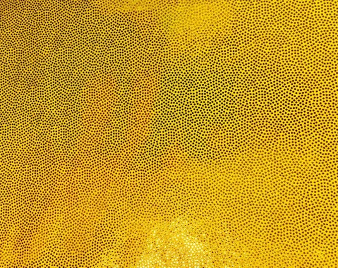 4-Way Stretch yellow Mystique Spandex  Fabric by the yard 60 " Wide
