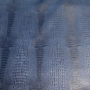 Navy Blue Marine Gator Upholstery Outdoor Vinyl Fabric - Sold By The Yard - 54&quot;