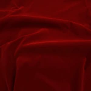 RED Nylon plush velvet poker table drapery upholstery fabric by the yard 58&quot; Wide