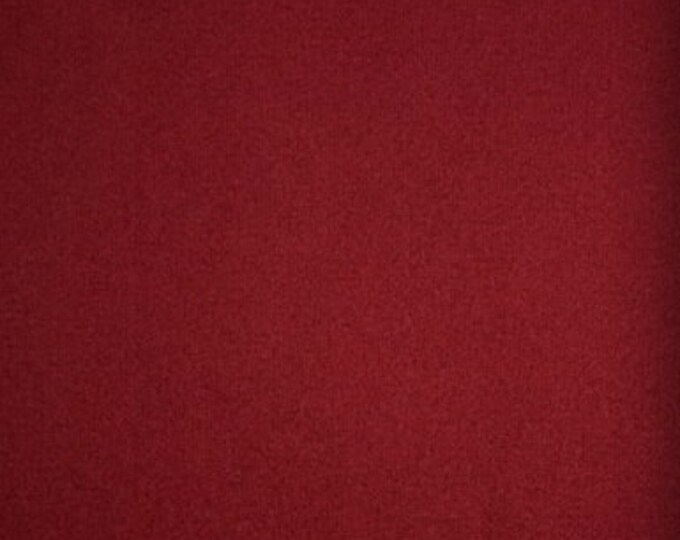 Raspberry Upholstery Polyester MIcro Plush Velvet Upholstery fabric by the yard 56" Wide