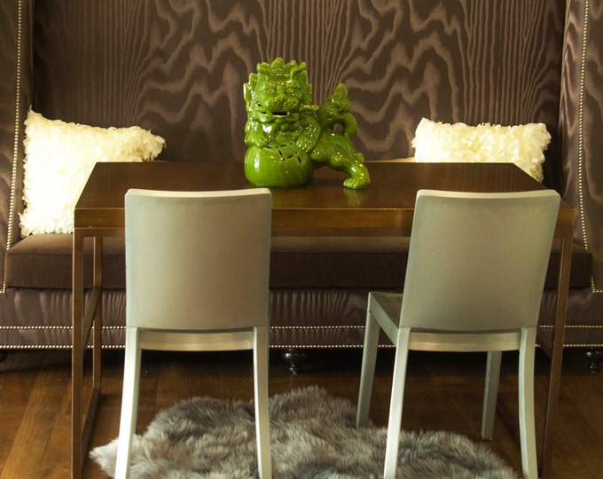 3' x 5' Grey Teddy Bear Shag Fur Area Rug Nursery Room Decor Home Accents black shaggy Contemporary Modern Shag Carpet Throw Rug