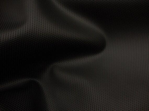 Vinyl faux Leather Black Diamond Perforated commercial upholstery marine grade upholstery fabric per yard