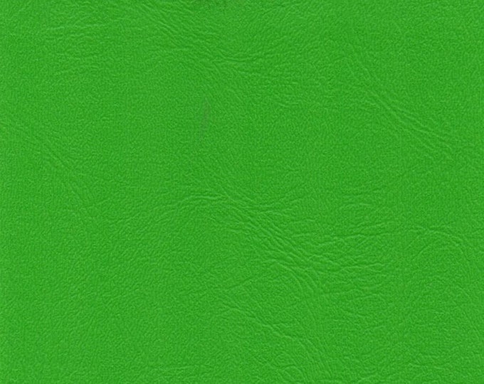 Lime upholstery faux leather vinyl 54" Wide  Sold BY THE YARD