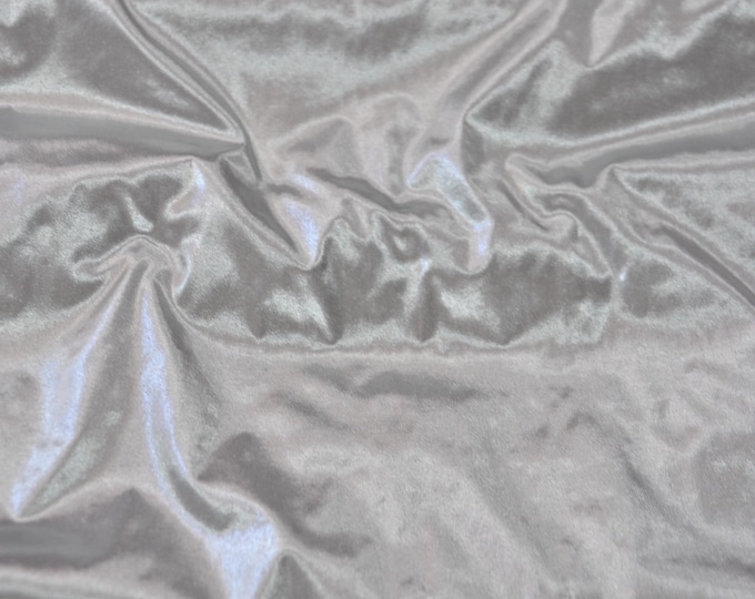 Tissue Lame fabric silver 45 inches wide for crafts, costume, decor, doll clothing, gift wrap, hair bows