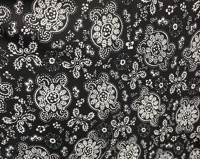 Black bandana dance swimsuits 4 way stretch 58" wide  Sportswear Athletic yoga pants