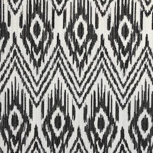 Charcoal namaste chenille Upholstery Drapery fabric by the yard 54&quot; Wide