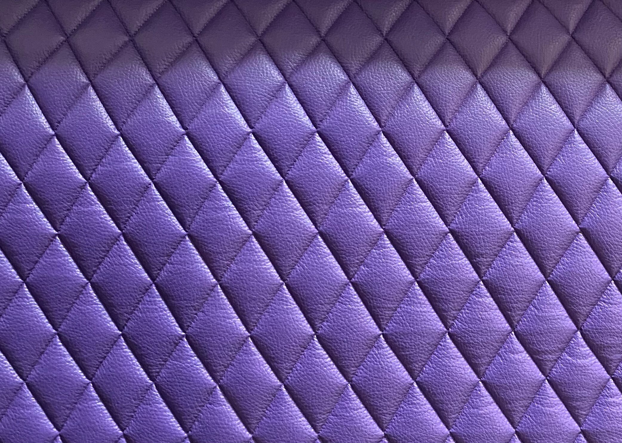 最安 読み方 Champion Purple Diamond Foam Vinyl Leather Faux Quilted ダイニングチェア