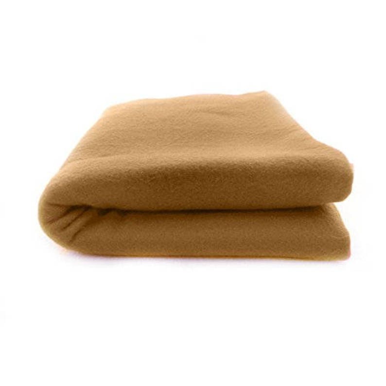 Camel Fleece Throw Blanket / Bed Cover Warm Cozy 30x30 Etsy