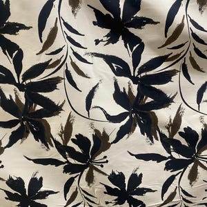 Black /Gold floral Jacquard multi purpose  fabric by the yard