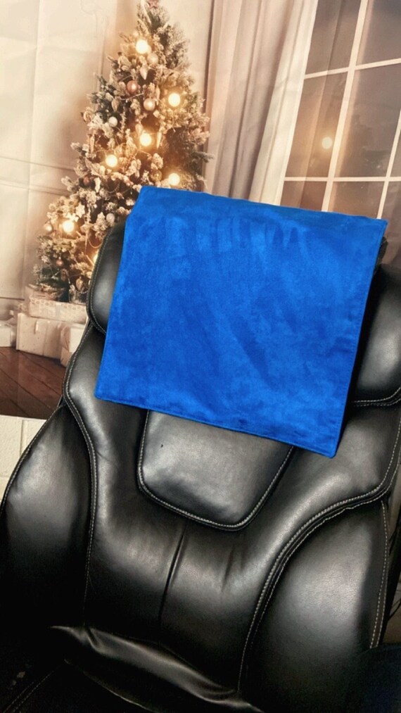 Suede, Royal, 14x30, Sofa, Loveseat, Recliner Head Cover