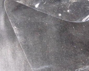 4 gauge Clear see through vinyl plastic  - 54 inches wide 25 yards