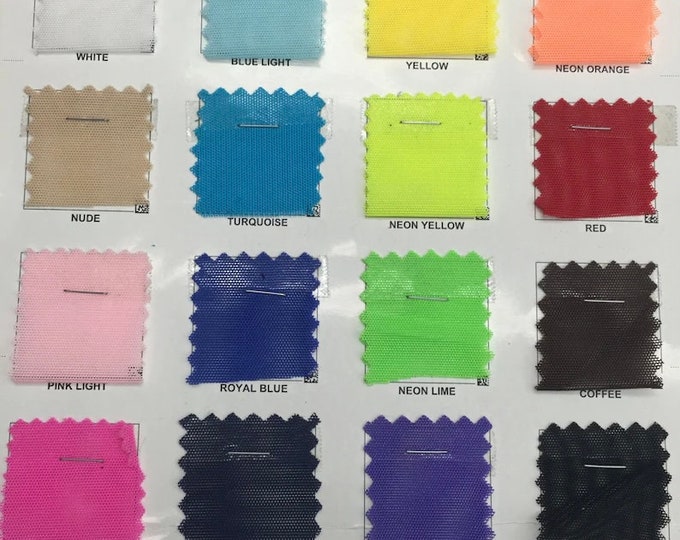 4 Way Stretch Nylon power Mesh / by the yard