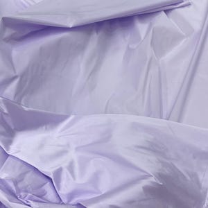 Lavender Faux Silk Taffeta - Imitation Silk Taffeta Fabric for Crafts, Fashion Sold By The Yard