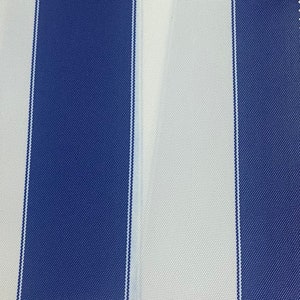 Blue white  Waterproof Outdoor Canvas fabric 60&quot; 600 Denier wide per yard