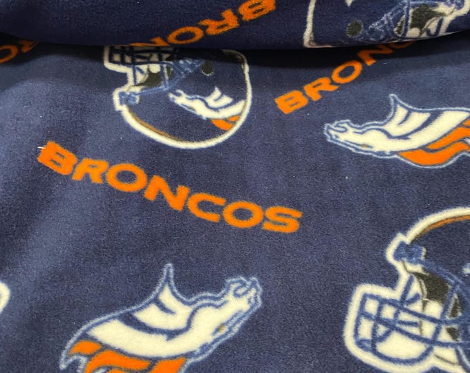 Broncos NFL Football sports warm cozy soft Fleece