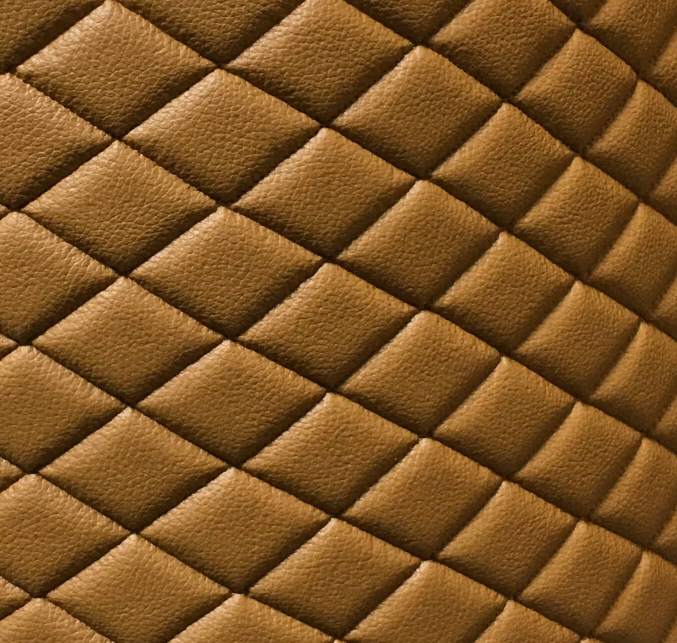 Black Diamond Quilted Foam Backed Faux Leather Automotive Upholstery Fabric  – Fashion Fabrics LLC
